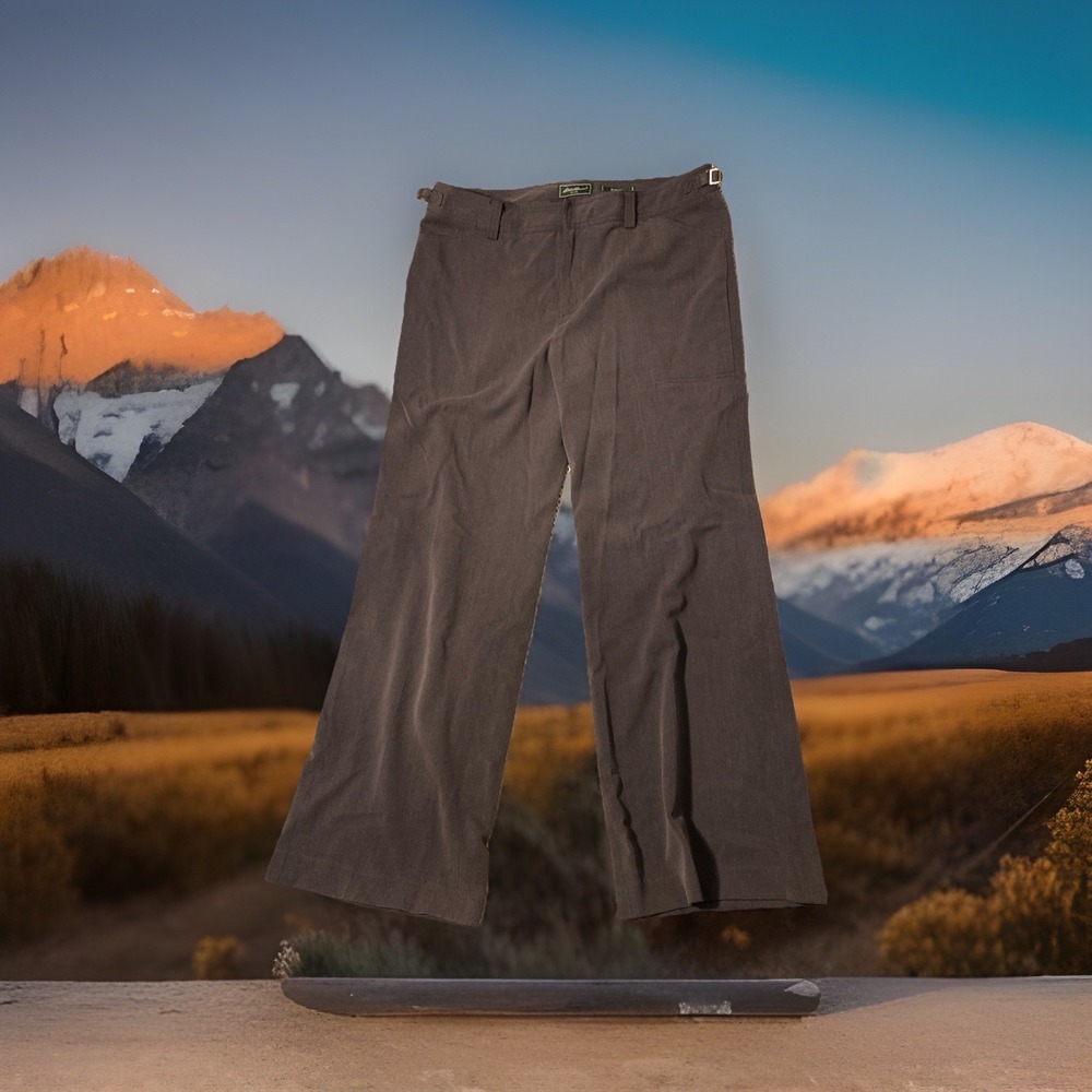 Eddie Bauer Stretch Pants‎ Womens 14 Wide Leg 4% Spandex